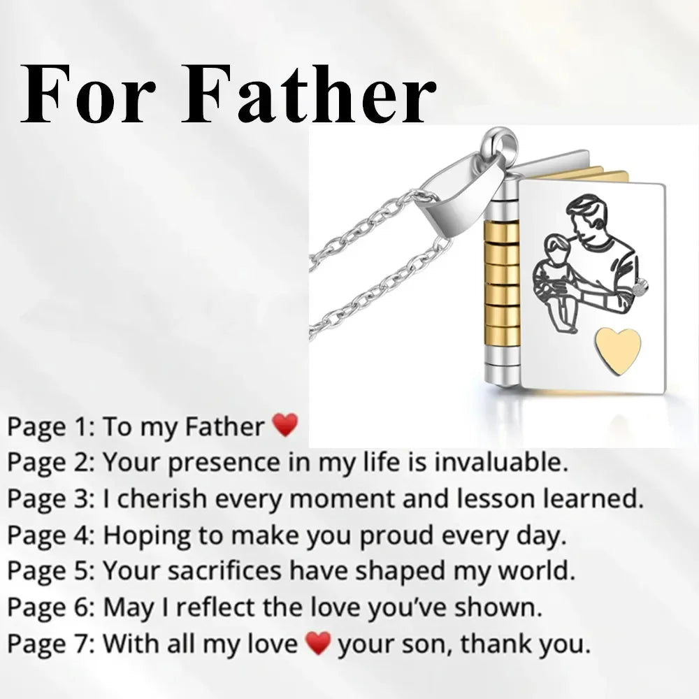 Book of Love Necklace