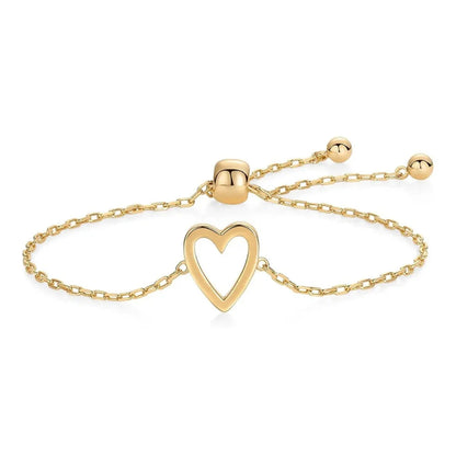 Matching Heart Bracelets