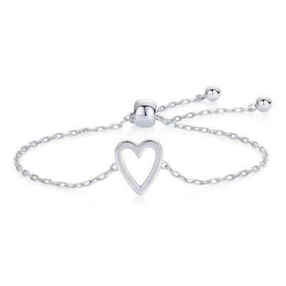 Matching Heart Bracelets