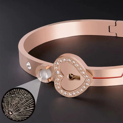 Matching Lock Bracelet & Necklace