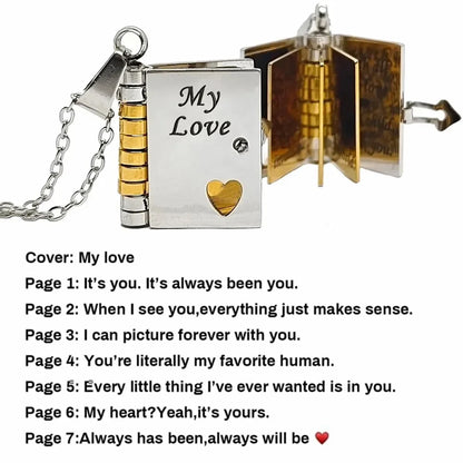 Book of Love Necklace