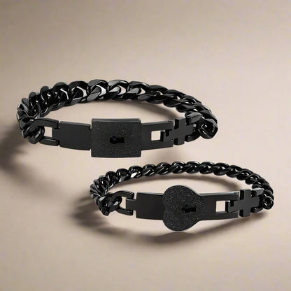 Matching Lock Bracelets