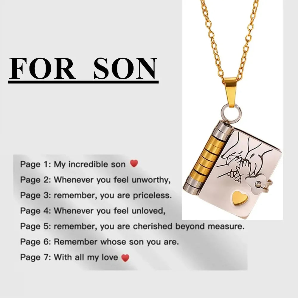 Book of Love Necklace
